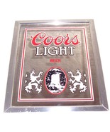 Vintage 1983 Coors Light Beer Advertisement Bar Mirror - $181.89