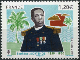 France. 2018. Sosthene Mortenol (MNH **) Stamp - $1.91