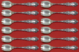 Imperial Chrysanthemum by Gorham Sterling Silver Ice Cream Fork Custom Set 12 pc - €515,12 EUR