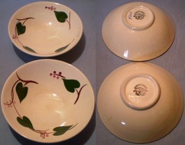 Vintage Blue Ridge Southern Potteries Stanhome Ivy Serving Bowls - £15.89 GBP