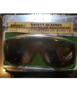 Vintage Arnold Dark Safety Glasses psg-20. Black and red . Made in U.S.A - €8,30 EUR