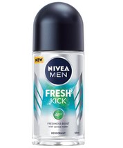Nivea Men- Fresh Kick- Roll On Anti-Perspirant in Glass- 50ml - $9.95