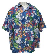 Tommy Bahama Mens The Coconut Point Hawaiian Shirt Multicolor Floral Sz ... - $34.64