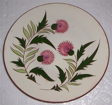 Vintage Original Stangl Thistle Designed Ceramic Display Plate - £40.29 GBP