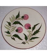 Vintage Original Stangl Thistle Designed Ceramic Display Plate - $986.48 MXN