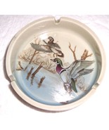 Vintage Otagiri Mallard Birds Collectible Large Ashtray - $36.27