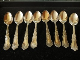 Rogers Alhambra Demitasse Spoons 1907 Set of 8 - $65.00