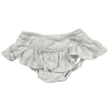 Ralph Lauren White Ruffle Diaper Cover Bloomers Baby Girl 3M Cotton Piqu... - $13.86