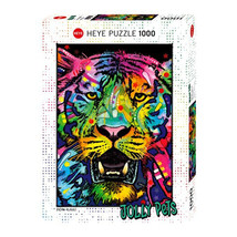 Heye Jolly Pets Wild Tiger Jigsaw Puzzle 1000pcs - £44.43 GBP