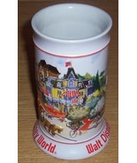 WALT DISNEY WORLD CERAMARTE BRAZIL LARGE CERAMIC STEIN - $36.24