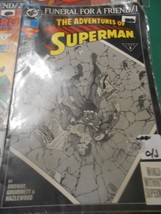 4 DC Comics- SUPERMAN  3 Funeral for a Friend #1-2-4  &amp; 1 For the Animals - £9.92 GBP