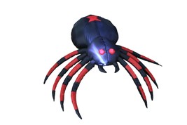 4 FOOT LONG Halloween Inflatable Spider Outdoor Yard Decoration Blowup A... - $546.39 MXN