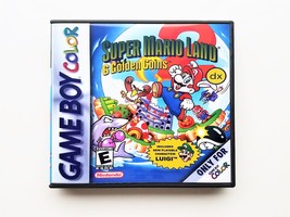 Super Mario Land 2 DX &quot;Colorized&quot; Remastered in Color - Now w/ Luigi Gameboy GBC - £12.67 GBP+