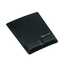 Fellowes Fabrik Mouse Pad / Wrist Support Black  - $37.00