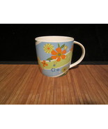 2007 Starbucks Spring Summer Colorful Floral Coffee Mug Tea Cup Blue/Gre... - €14,86 EUR