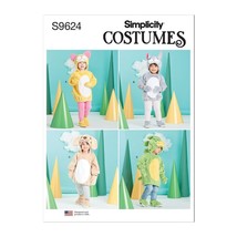 Simplicity Sewing Pattern 11592 9264 Toddler Animal Costume Size 1/2-4 - £7.20 GBP