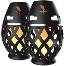 Margaritaville Tiki Torch - Waterproof Bluetooth Speaker, Portable Party, 2 Pack - £38.88 GBP