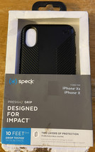 Speck Apple iPhone X / Xs Presidio Grip Case - Black - £5.44 GBP