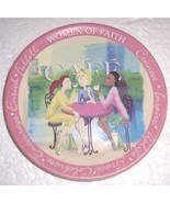 &quot;WOMEN OF FAITH&quot; GIRLFRIEND CAFE COLLECTION CERAMIC PLATE - $600.10 MXN