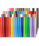 Lya Vinyl 65 Pack Permanent Vinyl Self Adhesive Vinyl Sheets for Cutting  - $59.36 CAD
