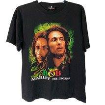 Vtg Zion original rude BWoy Bob Marley double sided tshirt reggae size L... - $67.32