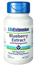MAKE OFFER! 2 Pack Life Extension Blueberry Extract Pomegranate 60 veg caps image 2