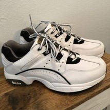 FootJoy FJ Mens Golf Shoes 56732 White Hydro SuperLite Black Size 9.5 Soft Spike - £27.65 GBP