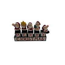 Midwest of Cannon Falls Merry Christmas Santa Figurine Set - £22.17 GBP