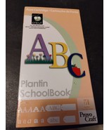Plantin Schoolbook Cricut Cartridge Complete Box Book Overlay - $300.87 MXN