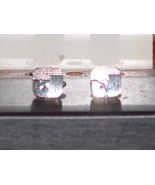 Men’s Retro Diamond Cut Etched Pre-Owned Silver Tone Cufflinks - £4.72 GBP