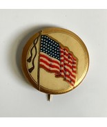 Early 1900s Walter Brunt Co Pin Button USA Flag Independence Day Vtg Pin... - $27.12