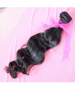 1 piece Brazilian virgin hair weft,12&quot; unprocessed remy human hair exten... - $928.08 MXN