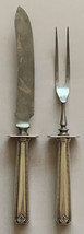 Whiting Madame Morris Sterling Carving Set Fork Knife 1910  - £39.50 GBP