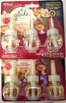 Glade Plugins Scented Oil Refill Vanilla Passion Fruit (2) Packs of 3 - £19.71 GBP