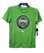Adidas Jugend Seattle Sounders Fußball Fahrrad Kick T-Shirt, Grün, Groß ... - $12.96