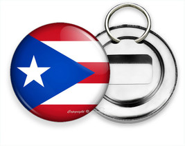 PUERTO RICO FLAG STAR STRIPES SYMBOL EMBLEM NEW BEER SODA BOTTLE OPENER ... - $16.49