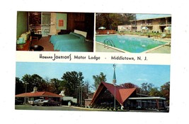 Howard Johnson&#39;s Motor Lodge (1964) Middletown, N.J. postcard - £1.77 GBP
