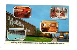 Holiday Inn Hotel, Port Jervis, New York (1969) Postcard - $4.50