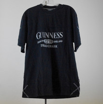 GUINNESS &amp; Co Mens M Tee T Shirt Black Logo Trademark Graphic Brewery Me... - £10.95 GBP