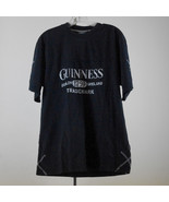 GUINNESS &amp; Co Mens M Tee T Shirt Black Logo Trademark Graphic Brewery Me... - £10.95 GBP