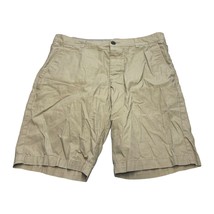 H&amp;M Chino Shorts Men&#39;s 32 Beige 100% Cotton Pockets Mid-Rise Classic Fit Outdoor - £12.18 GBP
