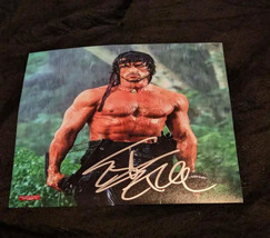 Sylvester Stallone John Rambo Signed 8x10 Photo COA - $98.01