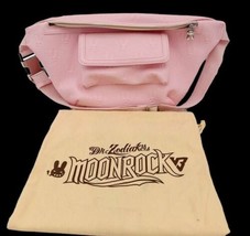 New Dr. Zodiak&#39;s Moonrock Pink Faux Leather Fanny Pack Waist Sling Bag Women - £141.21 GBP