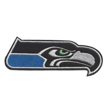 SEATTLE SEAHAWKS IRON ON PATCH Sports Football Team Fan Embroidered Appl... - $3.25