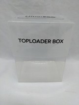 Ultra Pro Toploader Clear Deckbox - £9.45 GBP