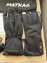 Heated Gloves  Unisex Size Large- Rechargeable Waterproof NEW - £65.14 GBP