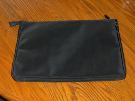 Padded Zippered Case Black Great for Gadgets - £11.70 GBP