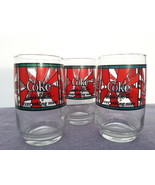 Set of 3 Vintage Coca-cola Glasses -  Stubby Style - Very Unique - $61.12 CAD