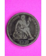1887 P Seated Liberty Dime Exact Silver Coin In Pics Scarce Semi Key Dat... - $28.88 CAD