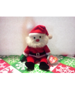TY BEANIE BABIES 1998 CHRISTMAS SANTA CLAUS PLUSH 9&quot; TALL WITH TAGS! - $9.60 CAD